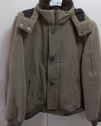 Giubbotto Bomber con cappuccio TG M