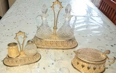 set da tavolo stile barocco 