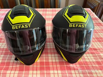 Coppia caschi modulari Befast con interfono