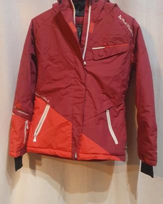 Giacca sci Peak Mountain 12 anni  Rosa scuro 