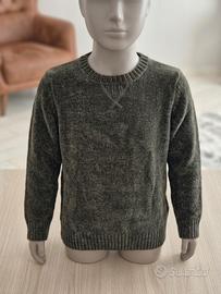 Maglione bimbo 7/8 anni verde