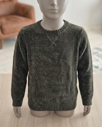 Maglione bimbo 7/8 anni verde