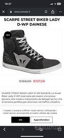 Dainese scarpe donna Street biker lady