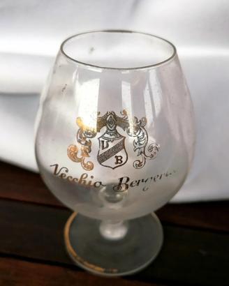 1 bicchierino vintage pubblicita vecchio bergerio