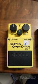 boss super overdrive, Dark Matter, Digital reverb