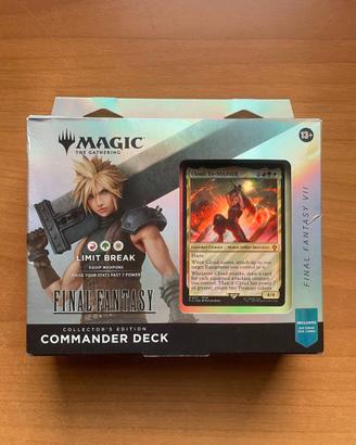 MTG Magic Final Fantasy Cloud Commander Deck - New