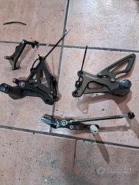 PEDANE ARRETRATE REARSETS TRIUMPH STREET TRIPLE 67