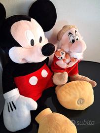 Lotto 2 Peluche Disney Store Vintage Topolino Mick
