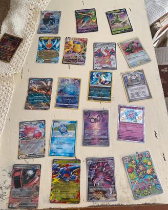 Collezzione carte poekmon