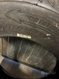 gomme 195 70 15 e 155 80 13