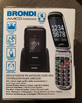Telefono Cellulare Brondi amico supervoice,nuovo