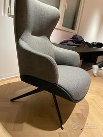 2 Poltrone kensington Molteni