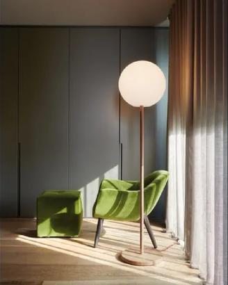 LAMPADA SLIDE GLOBO WOOD