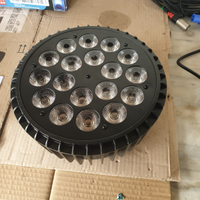 Flat par led 18x18 rgbwa uv