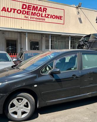 RICAMBI PEUGEOT 307 2001 NFU 108cv 1600cc BENZINA