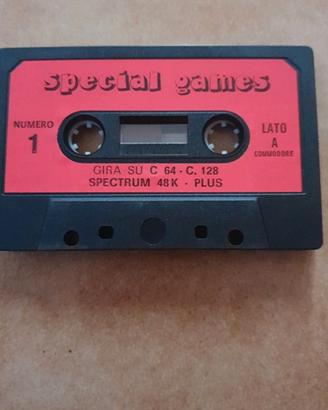 Special Games n.1 – Cassetta giochi Commodore 64 /