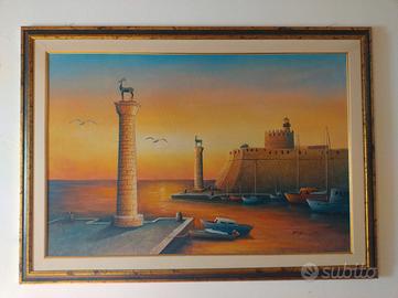 Quadro della Grecia raffigurante Rodi