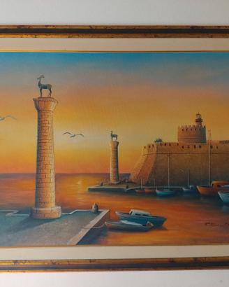 Quadro della Grecia raffigurante Rodi