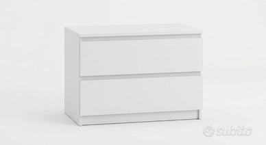 NORDLI Cassettiera bianca