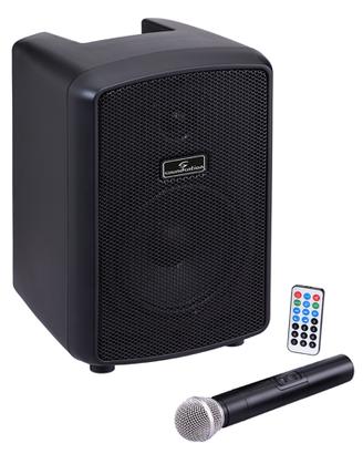 CASSA AMPLIFICATA A BATTERIE + MICROFONO+BLUETHOOT