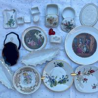Oggetti Porcellana LIMOGES, Ceramiche, Argento 925