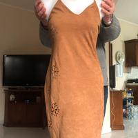 Vestito in scamosciatoGai Mattioli