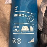 Tenda e sacchi a pelo