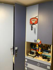 Cameretta bambini tre posti