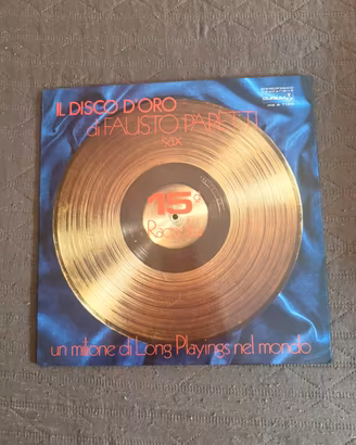 33 giri in vinile il disco d’oro di Fausto Papetti