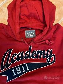 Felpa rossa marca FILA originale Uomo TG XXL