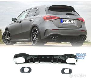 DIFFUSORE MERCEDES CLASSE A W177 18-28 LOOK AMG A3