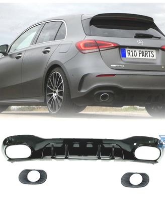 DIFFUSORE MERCEDES CLASSE A W177 18-28 LOOK AMG A3