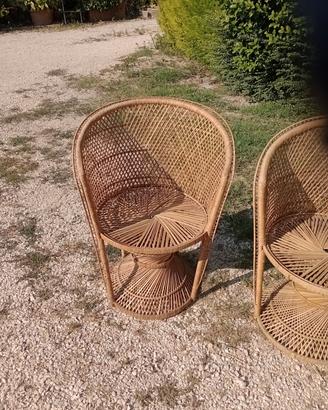 poltrone a pavone 