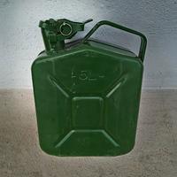Tanica in metallo 5 litri 