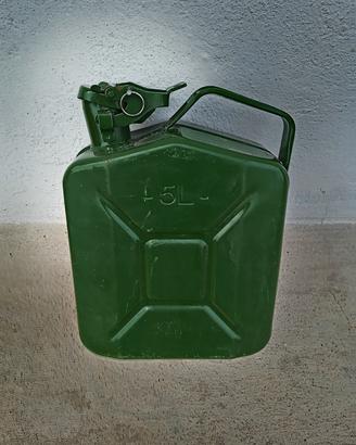 Tanica in metallo 5 litri 
