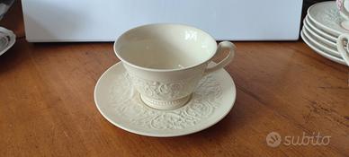wedgwood tazze da tè avorio
