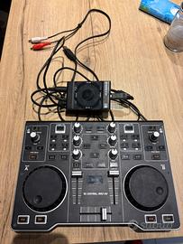 Consolle hercules usb control mo3 e2 + audio 2 dj