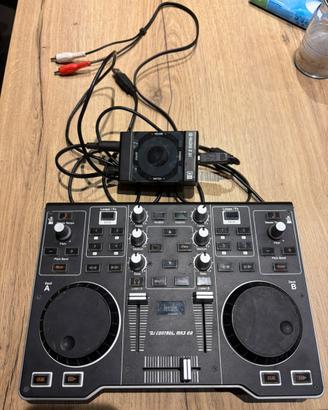 Consolle hercules usb control mo3 e2 + audio 2 dj