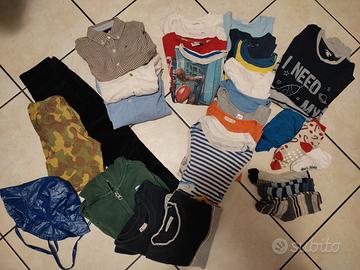 Stock vestiti maschio 3-4anni - più di 40 pezzi