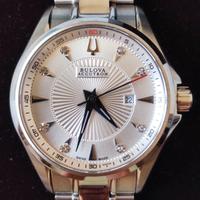 OROLOGIO DONNA BULOVA SWISS MADE 8 DIAMANTI NUOVO