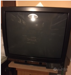 Televisore  33" a tubo vintage