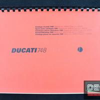 catalogo ricambi motore ufficiale Ducati 748S anno