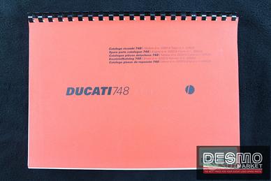 catalogo ricambi motore ufficiale Ducati 748S anno