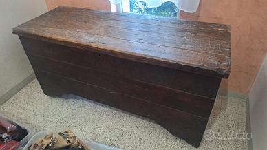 cassapanca in legno 