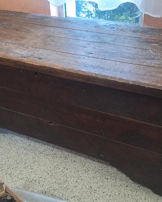 cassapanca in legno 