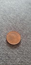 Moneta rara 1 centesimo di euro Slovenia 2016
