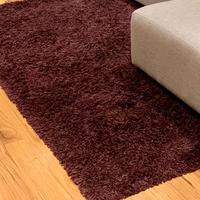 Tappeto moderno e morbido – colore bordeaux, 160x2