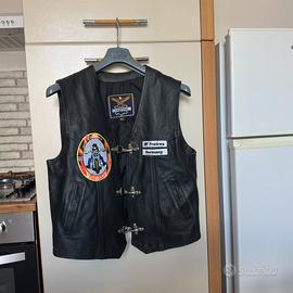 Gilet per moto in pelle