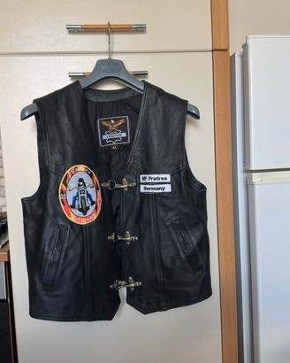 Gilet per moto in pelle