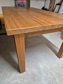 tavolo legno massello
